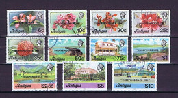 Antigua 1981: 612-622 Used, Gestempelt - Antigua Y Barbuda (1981-...)