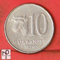 PARAGUAY 10 GUARANIES 1976 -    KM# 153 - (Nº46004) - Paraguay