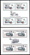 CZECHOSLOVAKIA 1987 PRAGA 88 Technical Monuments Blocks  MNH / **.  Michel Blocks 70-71 - Nuovi