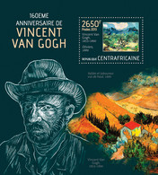 Central African Rep. 2013 MNH - VINCENT VAN GOGH. Yvert&Tellier Code: 587  |  Michel Code: 4265 / Bl.1066 - Repubblica Centroafricana