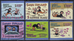 FINLANDIA 2003 YVERT Nº 1601/06 USADO - Gebraucht