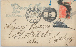 77268 - AUSTRALIA - POSTAL HISTORY - POSTCARD With Nice BALLARAT Postmark 1904 - Briefe U. Dokumente