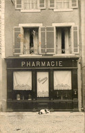 Maringues * Carte Photo 1911 * Devanture De La Pharmacie TOURON * Commerce Médecine Santé - Maringues