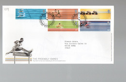 5CRT1229 - GRAN BRETAGNA , FDC Del 16.7.2002  :  COMMONWEALTH - 2001-2010. Decimale Uitgaven