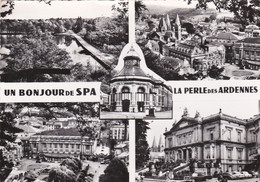 Un Bonjour De SPA - La Perle Des Ardennes - Carte-vue LEU - Spa