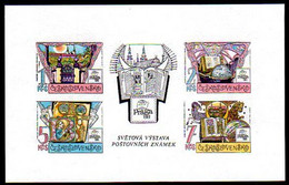 CZECHOSLOVAKIA 1988 PRAGA '88: National Library Block MNH / **.   Michel Block 80 - Blocks & Sheetlets