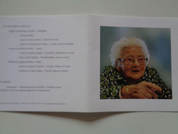 Doodsprentje/Bidprentje  100 Jarige   Maria BEEUSAERT  Lichtervelde 1914-2015 Reninge   (Wwe André STUBBE) - Religion &  Esoterik