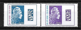 FRANCE : "Marianne D'Yz"  N° 5270/5271 Neuf **  (cote 15,oo €) - Unused Stamps