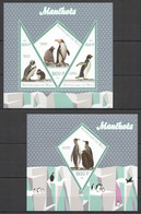 PE366 2015 PENGUINS MARINE BIRDS FAUNA KB+BL MNH - Pingouins & Manchots