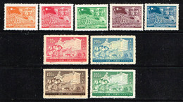 China P.R. +  East China , 2 Complete Sets  Ungebraucht / M N H / Neuf  ( Lot XI - D ) - Western-China 1949-50