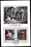 CZECHOSLOVAKIA 1988 PRAGA '88: FIP Day Block Used.   Michel Block 91 - Oblitérés