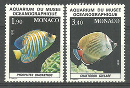 Monaco 1986 Mi 1766-1767 MNH  (ZE1 MNC1766-1767) - Fishes