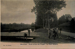 Morvillars * La Route Privée Des Forges * Le Pont L'allaine * Villageois - Sonstige & Ohne Zuordnung