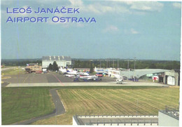 Czech:Ostrova Airport, Airfield With Passenger Airplanes - Aerodrome
