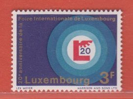 1968 ** Luxemburg (sans Charn., MNH, Postfrisch)  Yv  722		Mi  774 - Other & Unclassified