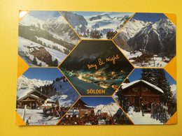 CARTOLINA POSTCARDS AUSTRIA OSTERREICH 2006 TIROLO SOLDEN VEDUTE VIEWS  BOLLO VACANCY TOURISM OBLITERE' - Sölden