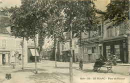 Le Blanc * La Place Du Bosquet * Librairie * Commerce Magasin A. DUBOIS - Le Blanc