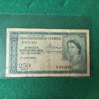 CIPRO 250 MILS 1955 - Cyprus