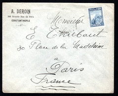 TURQUIE - Lettre De GALATA Pour Paris 1926 - Lettres & Documents