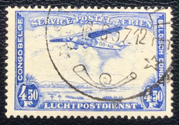 Belgisch Congo - Congo Belge - C3/36 - (°)used - 1934 - Michel 151 - Landschap Met Vliegtuig - Used Stamps