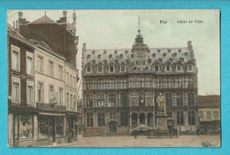 * Halle - Hal (Vlaams Brabant) * (PhoB) Hotel De Ville, Rathaus, Town Hall, Stadhuis, Couleur, TOP, Rare, Unique - Halle
