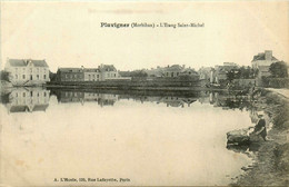 Pluvigner * Vue Sur L'étang St Michel * Lavoir Laveuses - Pluvigner