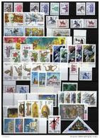 Russland/Russia 1993 Kompletter Jahrgang/Complete Year - 89 Marken/Stamps + 3 Blocks/SS **/MNH - Annate Complete