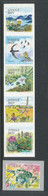 Sweden 2021. Facit # 3365-3370. Precious Nature - Strip Of 5 From Booklet SH123 + Coil. MNH (**) - Ungebraucht