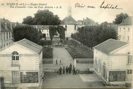 Tours * Hospice Général * Vue D'ensemble * La Cour Du Puits Artésien * Hôpital - Tours