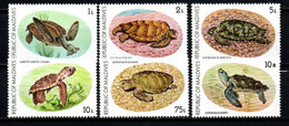 Maldives YT 798-803 Neuf Sans Charnière XX MNH Tortue Turtle - Maldives (1965-...)