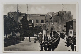 01154 Cartolina - Brindisi - Fotografica - Comando M. M. - 1938 - Brindisi