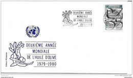 248 - 38 - Enveloppe  Avec Oblit Mécanique "Deuxième Année Mondiale De L'huile D'olive" - Briefe U. Dokumente