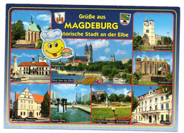 Allemagne-- MAGDEBURG --2003 -- Multivues.... Timbre .........cachet  .......à Saisir - Magdeburg