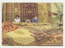 Mongolia Mongolian Ulaanbaatar Carpet Carpets Store View Vintage Postcard CPA (8716) - Mongolia