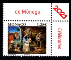 MONACO 2021 - NOËL 2021 - NEUF ** - Unused Stamps
