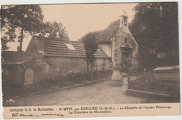 Dav :  Val D ' Oise : ST WITZ Par  SURVILLIERS : La  Chapelle  De L '  Ancien  Pélerinage , Cimetière De Montmélian - Saint-Witz