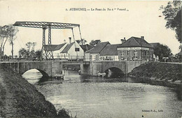 - Pas De Calais -ref-B49- Audruicq - Le Pont Du Fort Patard - Ponts Levants - Maison Drinqbier Delplace - - Audruicq