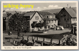 Oberzent Beerfelden - S/w An Der Mümlingquelle 1   Mit DKW Schnellaster - Odenwald