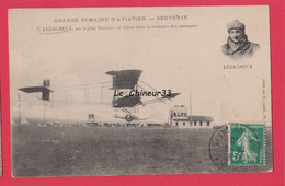 75 -GRANDE SEMAINE D'AVIATION---Legagneux Sur Biplan Sommer Se Classe Dans Le Concours Des Passagers - Flieger