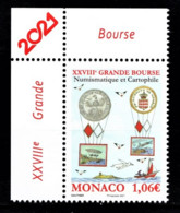 MONACO 2021 - GRANDE BOURSE 2021 - NEUF ** - Unused Stamps