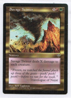 MAGIC The GATHERING  "Savage Twister"---MIRAGE (MTG--122-3) - Andere & Zonder Classificatie