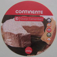 Etiquette Camembert - CONTINENTE - Fromagerie Anonyme Normandie Export - France    A Voir ! - Quesos