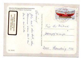 Allemagne-- Timbre Seul Sur Carte Postale ........beau Timbre.............cachet......à Saisir - Cartas & Documentos