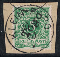 TOGO - N°2 - 5P VERT - CACHET KLEIN-POPO - SUR FRAGMENT DE LETTRE DU 20-7-1900. - Used Stamps