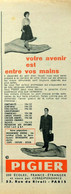 Publicité Papier COURS PIGIER Novembre 1959  P1022132 - Werbung