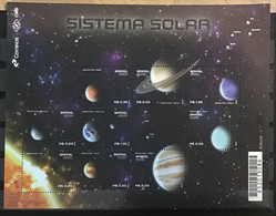 Brazilië / Brazil - Postfris / MNH - Sheet Solar System 2020 - Nuovi