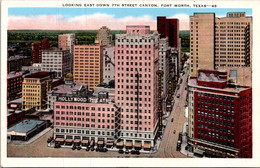 Texas Fort Worth Looking East Down 7th Street - Fort Worth