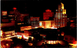 Texas El Paso Downtown At Night - El Paso