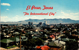 Texas El Paso View From Scenic Drive 1971 - El Paso