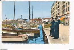 Carte De TOULON  Quai Du Port Marin Matelot  ( Format C.P.A. )( Recto Verso ) - Toulon